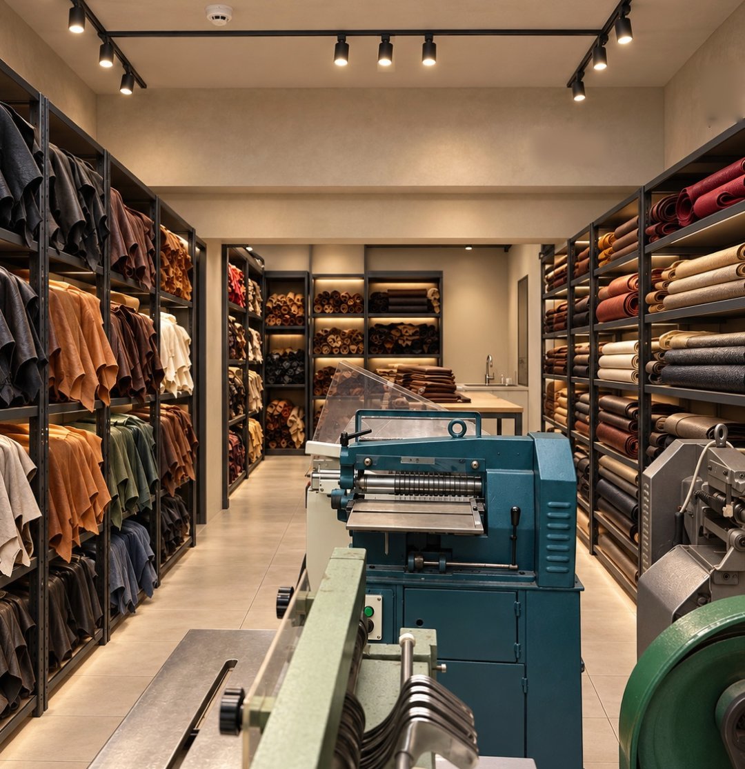 Dollas Leather & Pelts - Leather showroom in Kastoria